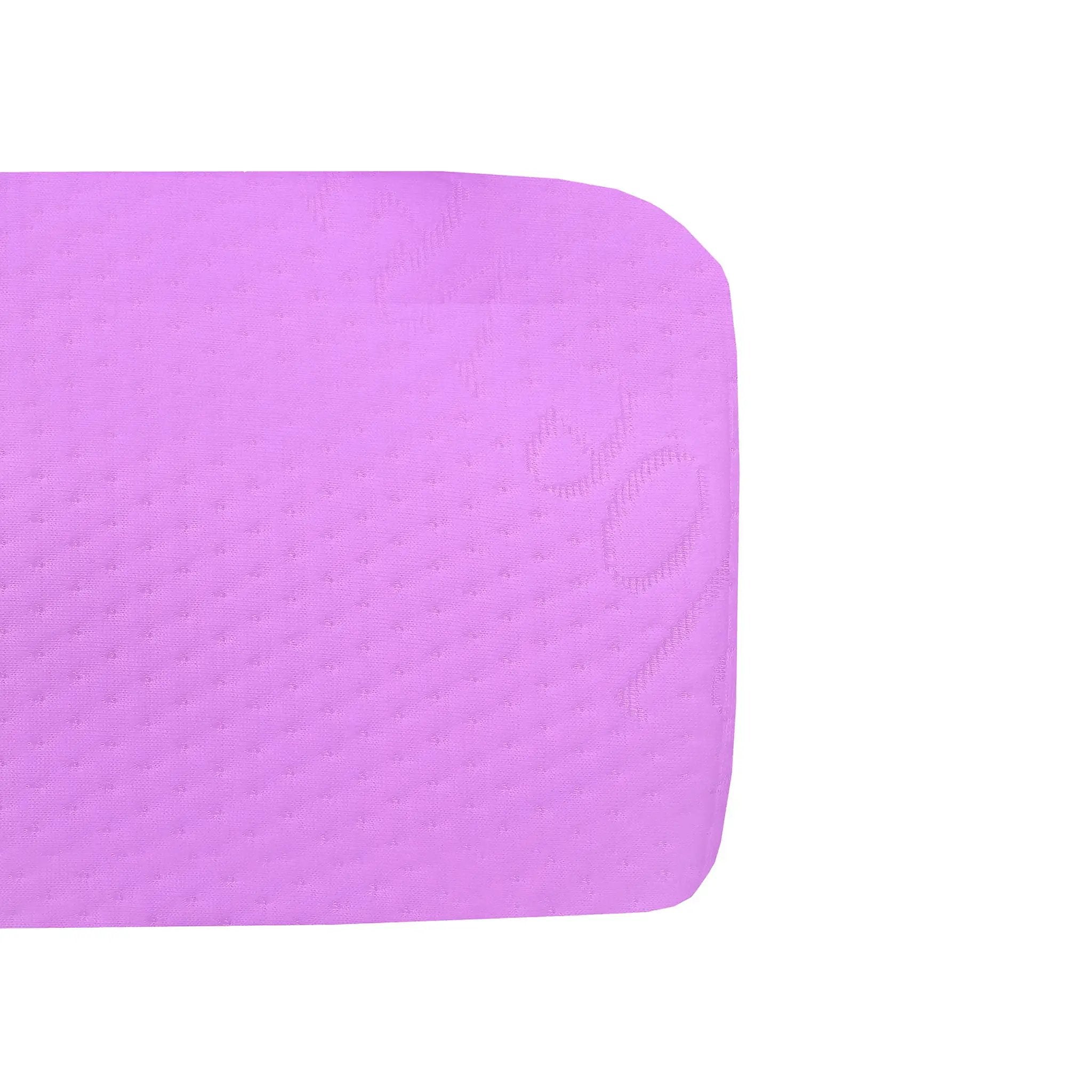 6" Gel Memory Foam Mattress In A Box With Aloe Vera Cover - Pink - Full by HouseOfZazla