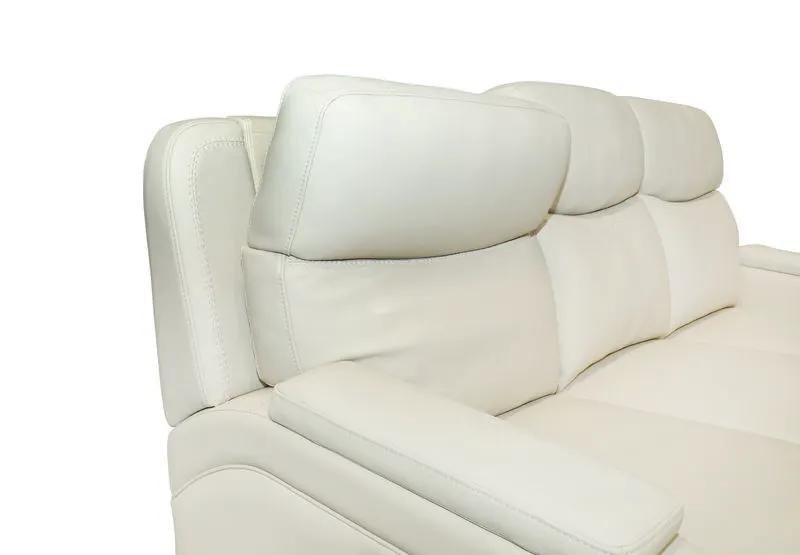 Gunner - Sofa Recliner With Power And Power Headrest - Almond by Unique Piece Furniture