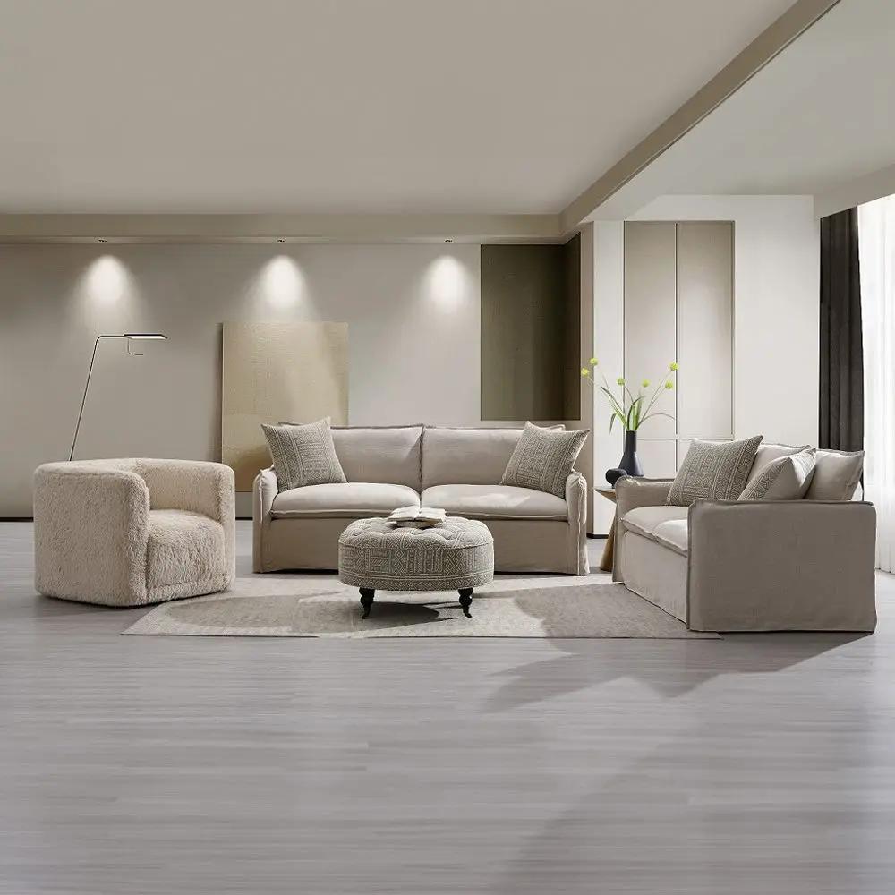 Upendo - Ottoman With Caster - Pattern Fabric by Unique Piece Furniture