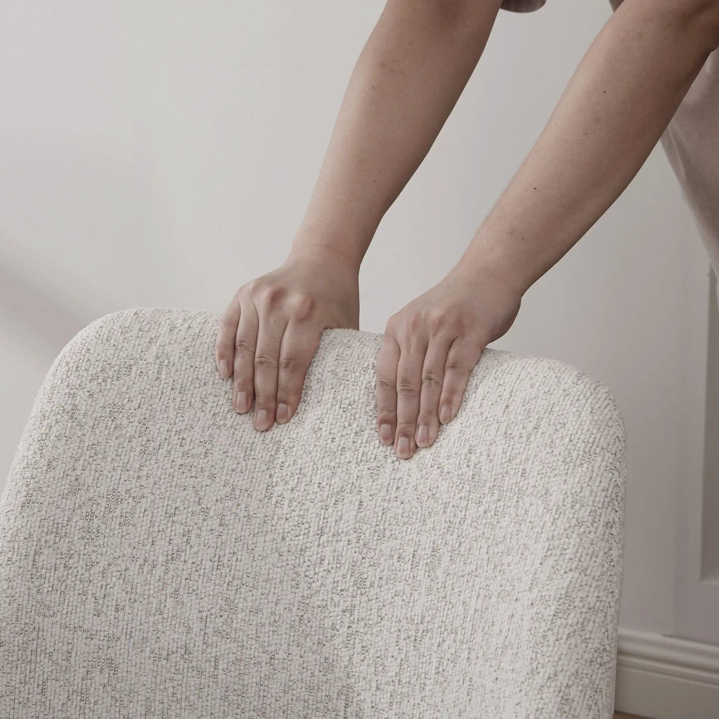 Wide Minimalist Dining Chair by HouseOfZazla