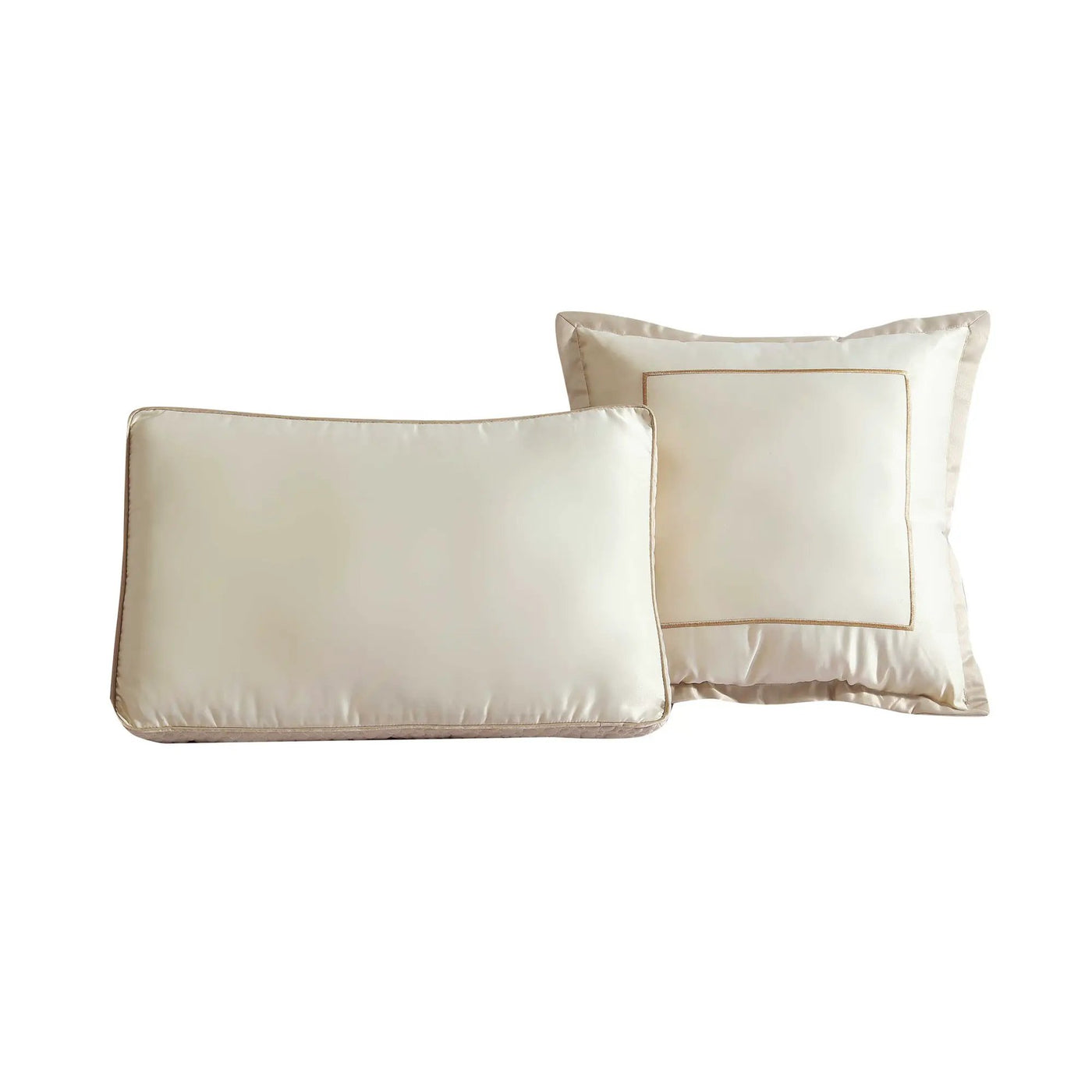 Rings 7 PC Reversible Matte Satin Comforter Set by HouseOfZazla