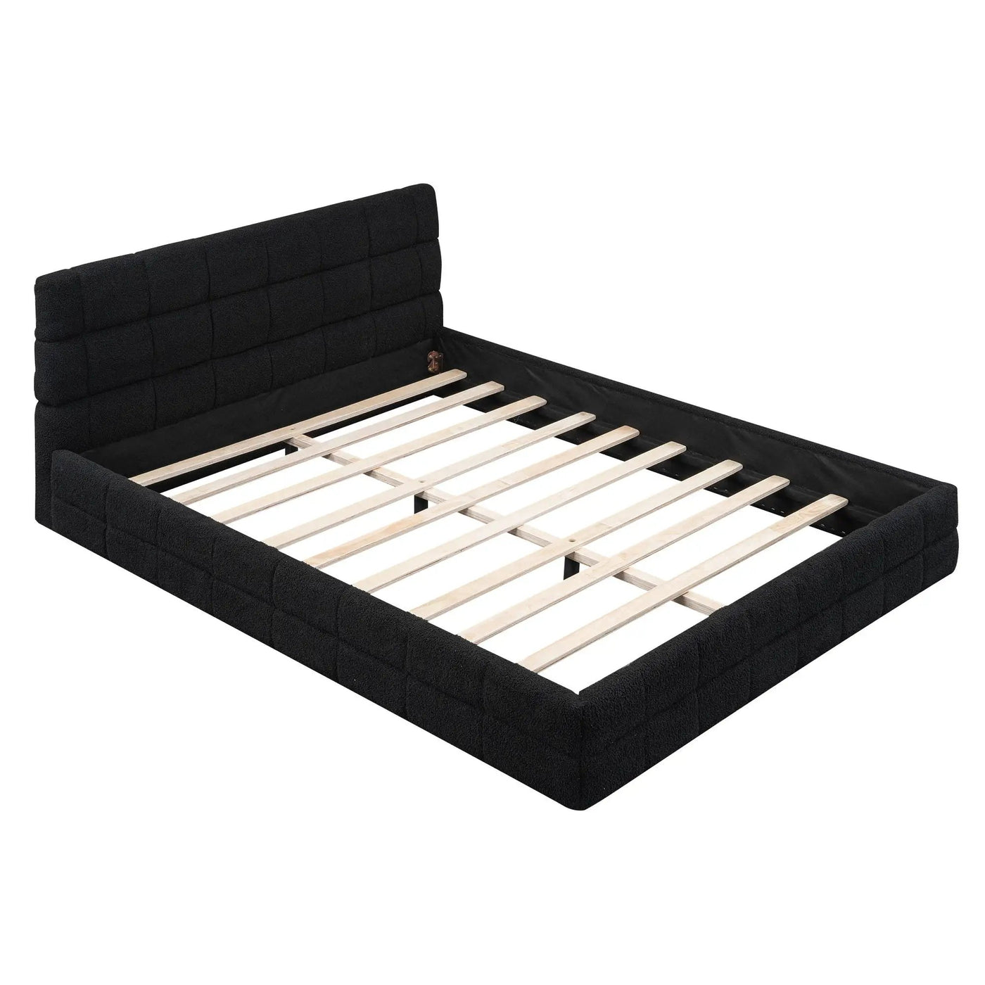 Upholstered Platform Bed With Headboard by Unique Piece Furniture