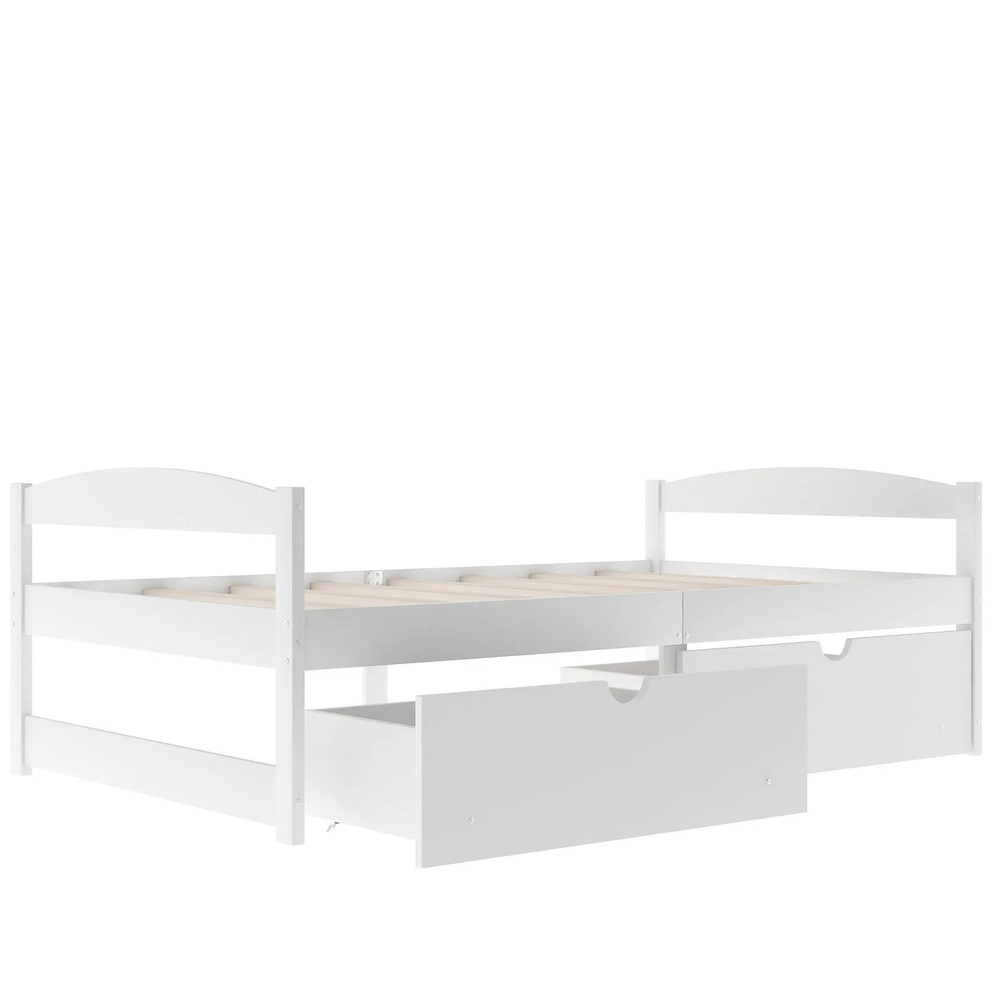 Platform Bed With 2 Drawers by HouseOfZazla