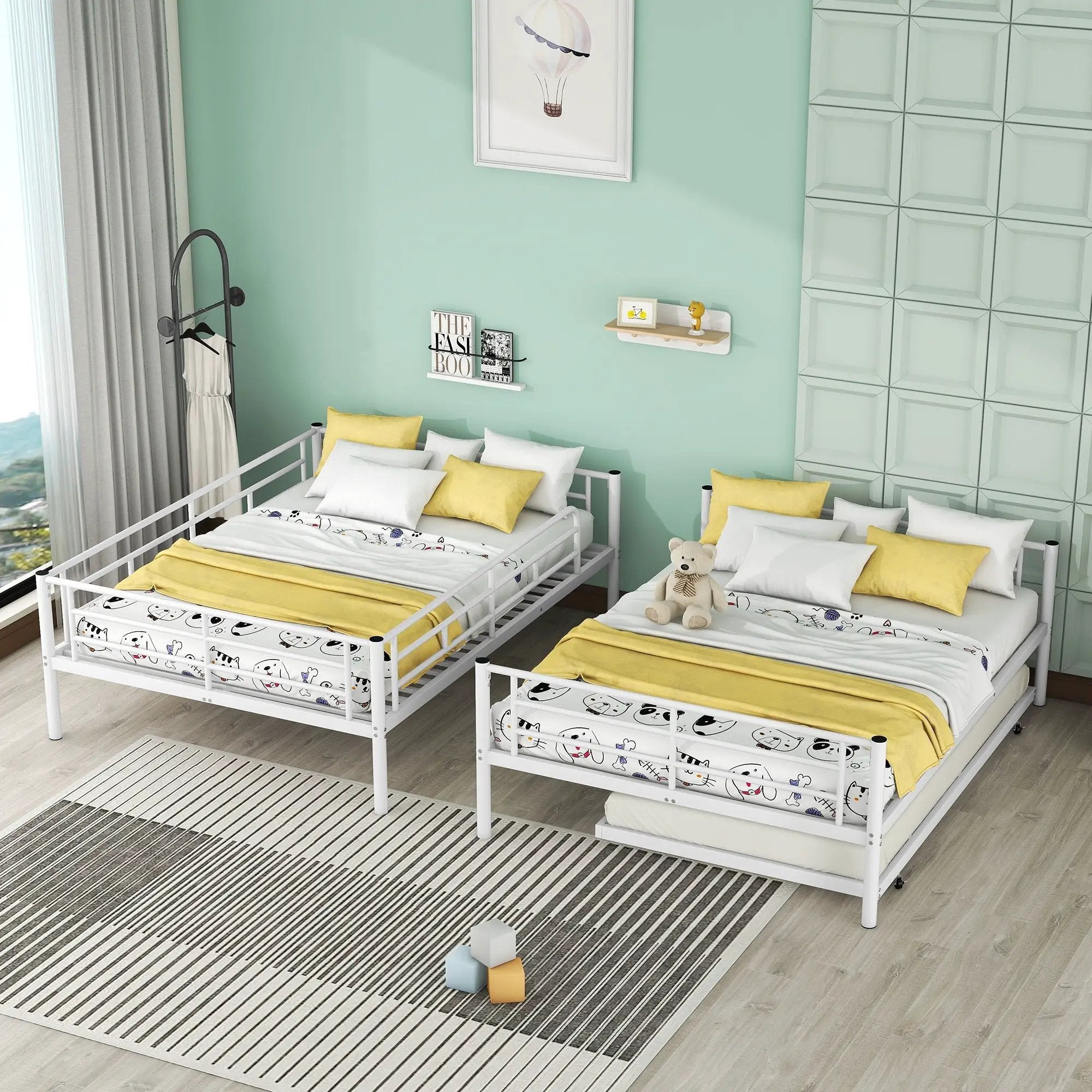 Steel Construction Bunk Bed by Unique Piece Furniture