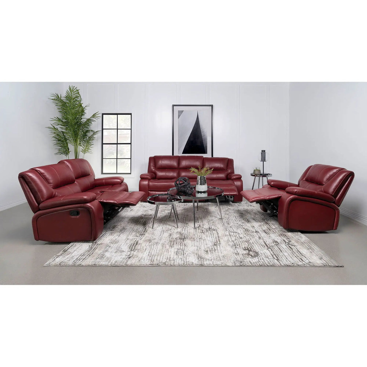 Elodie - Reclining Sofa Set With Manual Recline by HouseOfZazla