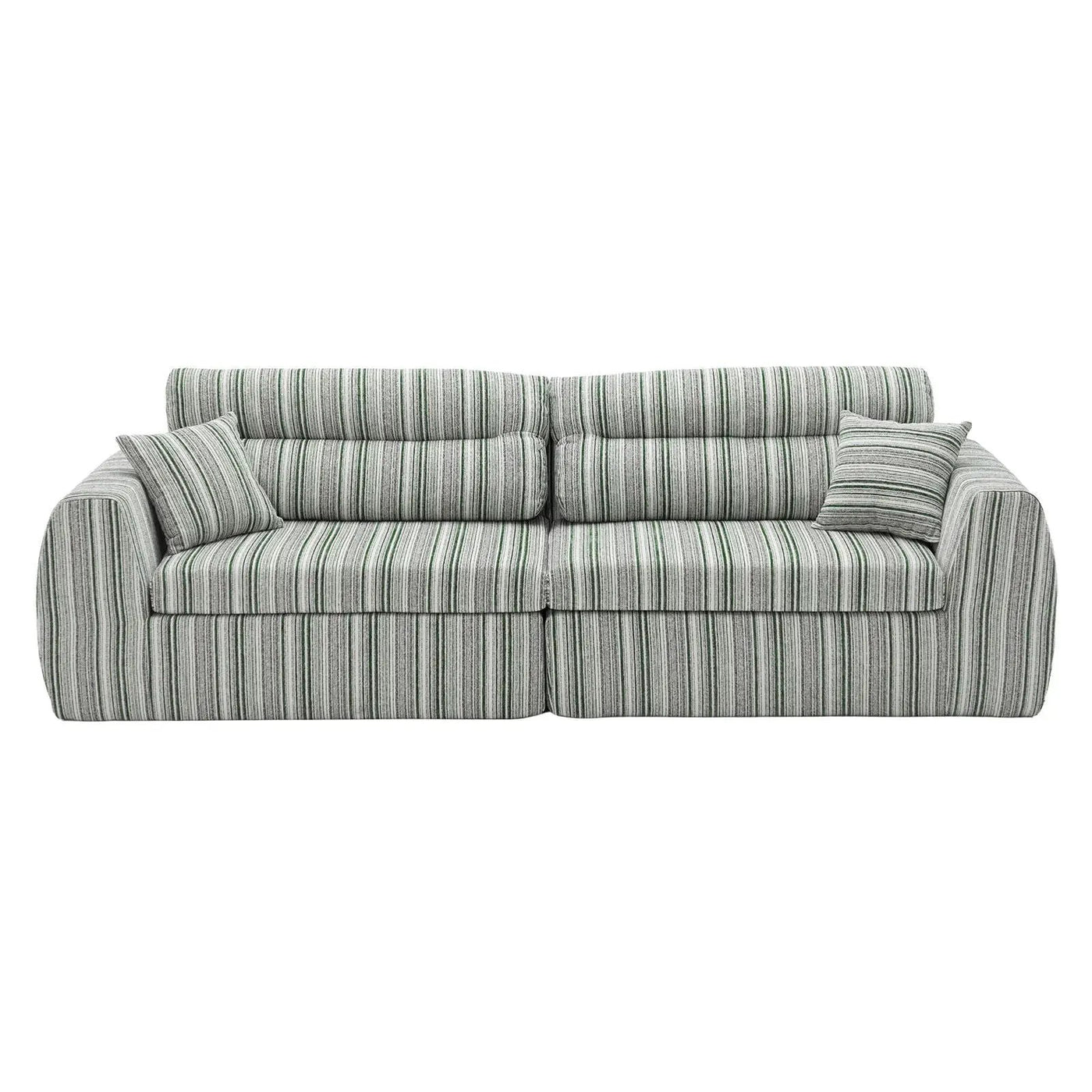 3 Seater, Couch With Throw Pillows For Living Room by HouseOfZazla