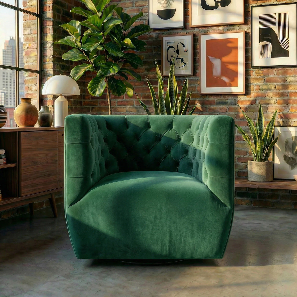 Delaney - Ergonomic Design Swivel Chair, photo 2 of 21