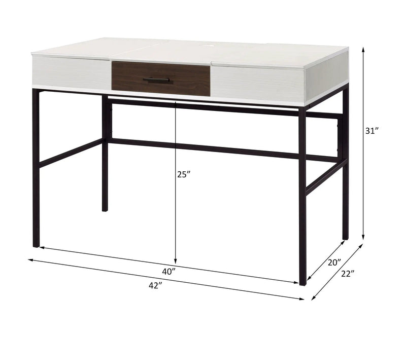 Verster - Writing Desk With USB by Unique Piece Furniture