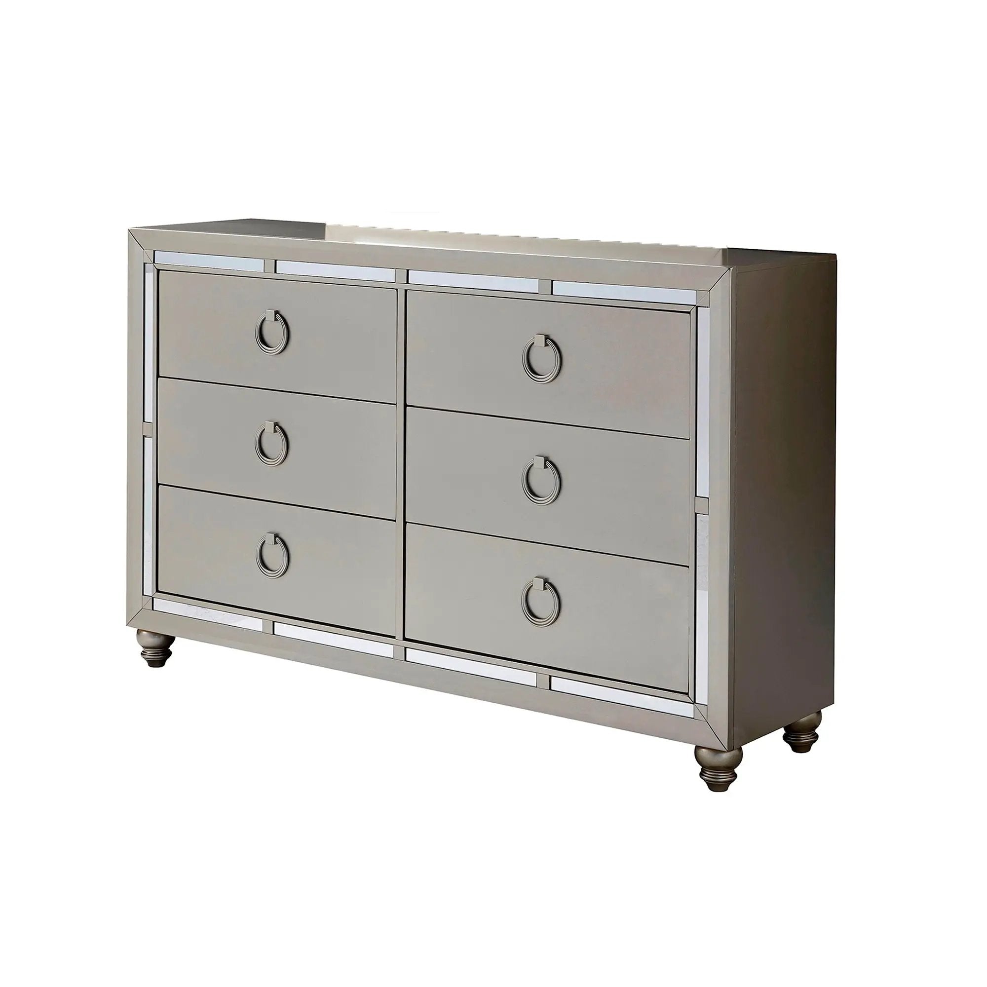 Chloe - Dresser - Gemstone Silver by HouseOfZazla