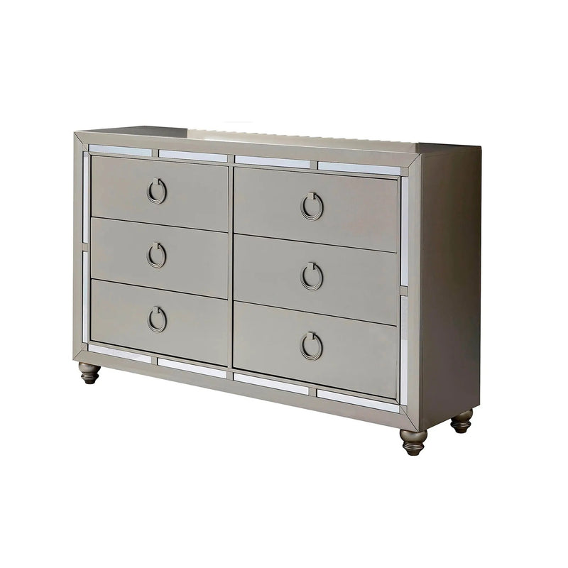 Chloe - Dresser - Gemstone Silver by HouseOfZazla