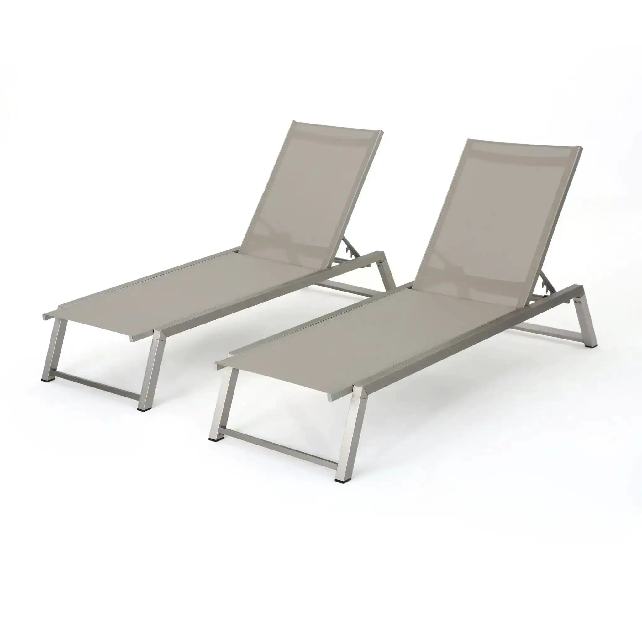 Myers Modern Chaise Lounge Set With Adjustable Back by HouseOfZazla
