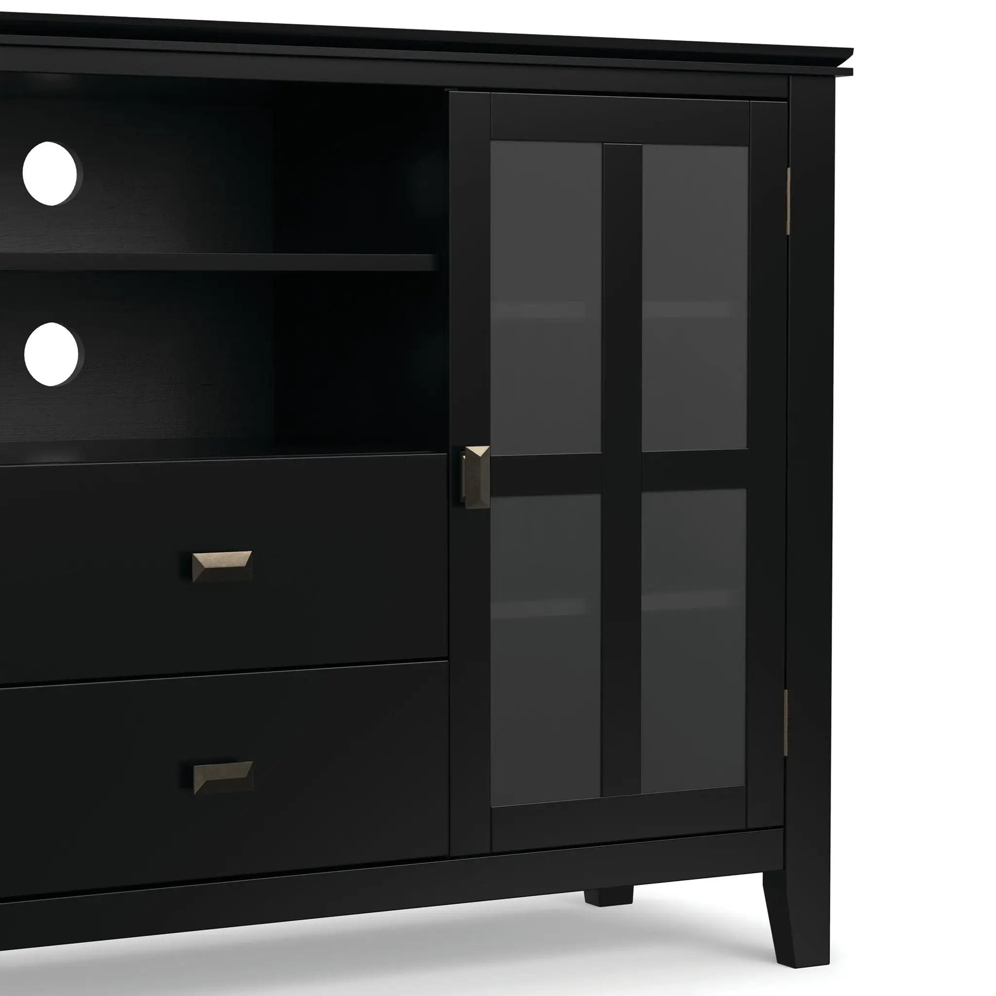 Artisan - Handcrafted, Tall TV Media Stand by Unique Piece Furniture