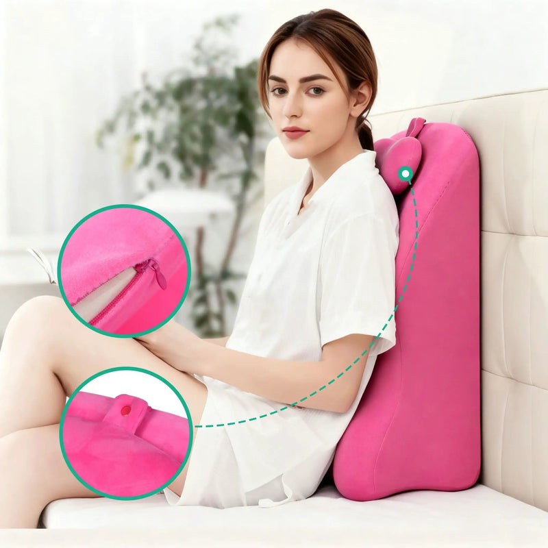 Ergonomic Spinal Posture Support Bed Pillow by HouseOfZazla