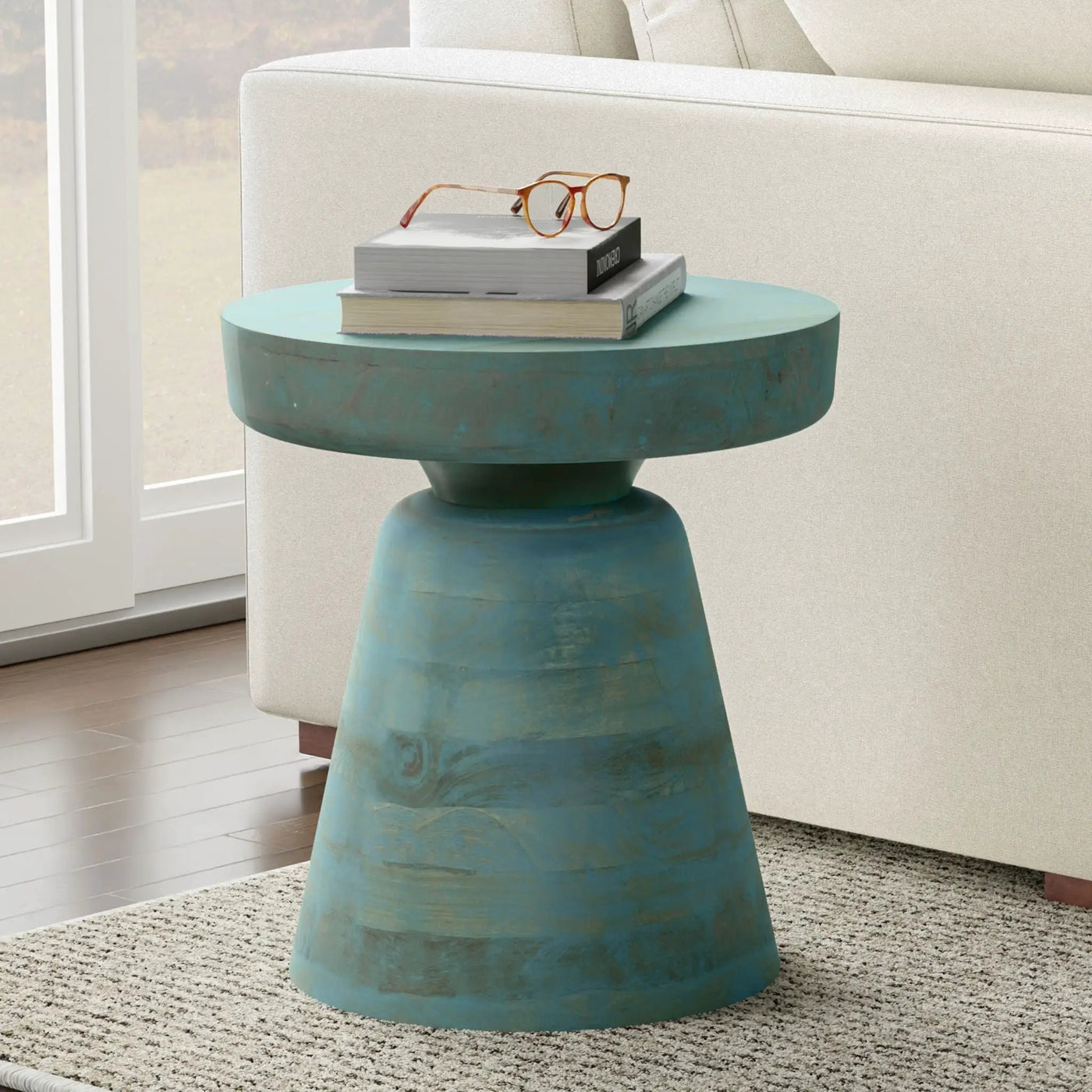 Robbie - Handcrafted Accent Table by HouseOfZazla
