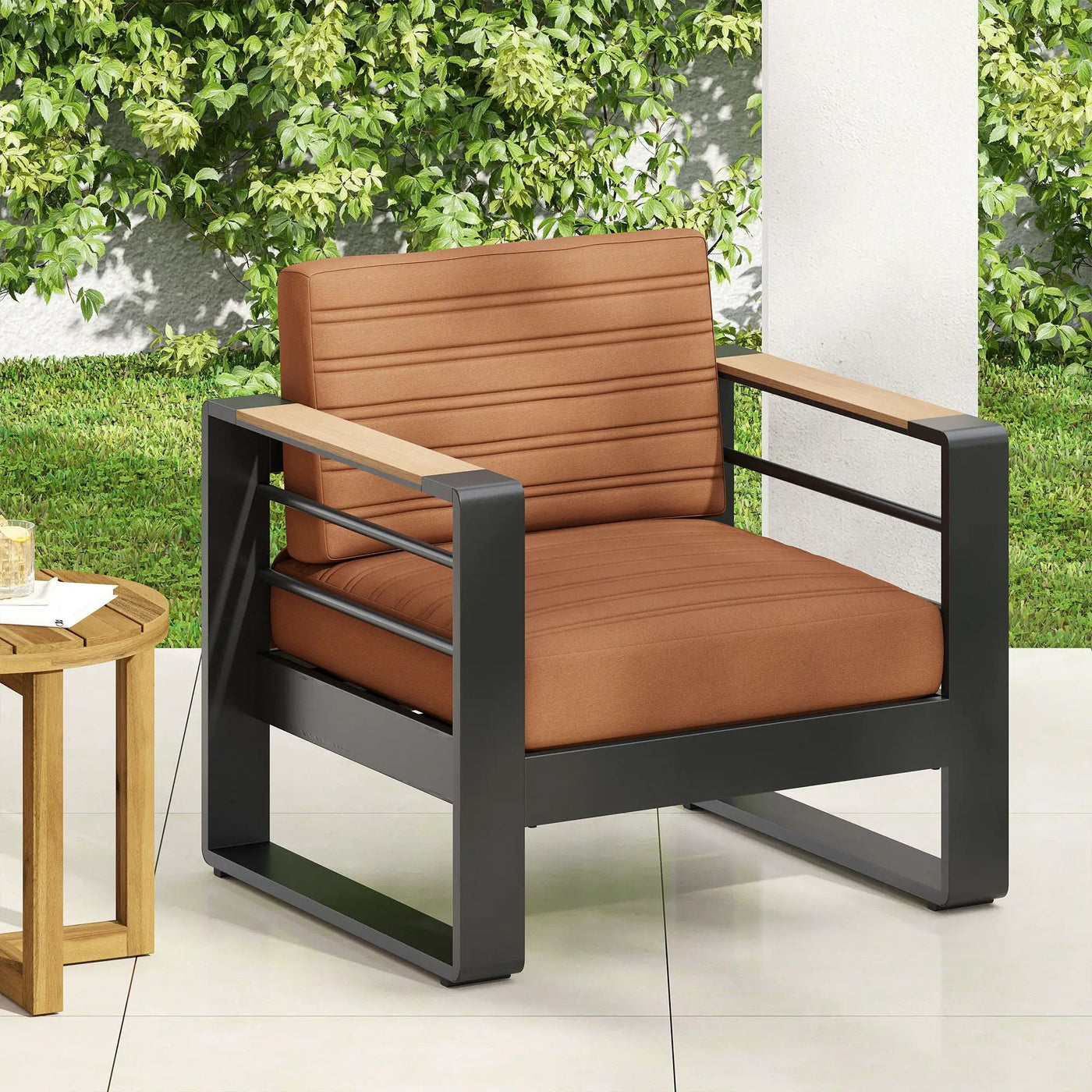 Giovanna Club Chair Set With Aluminum Frame by HouseOfZazla