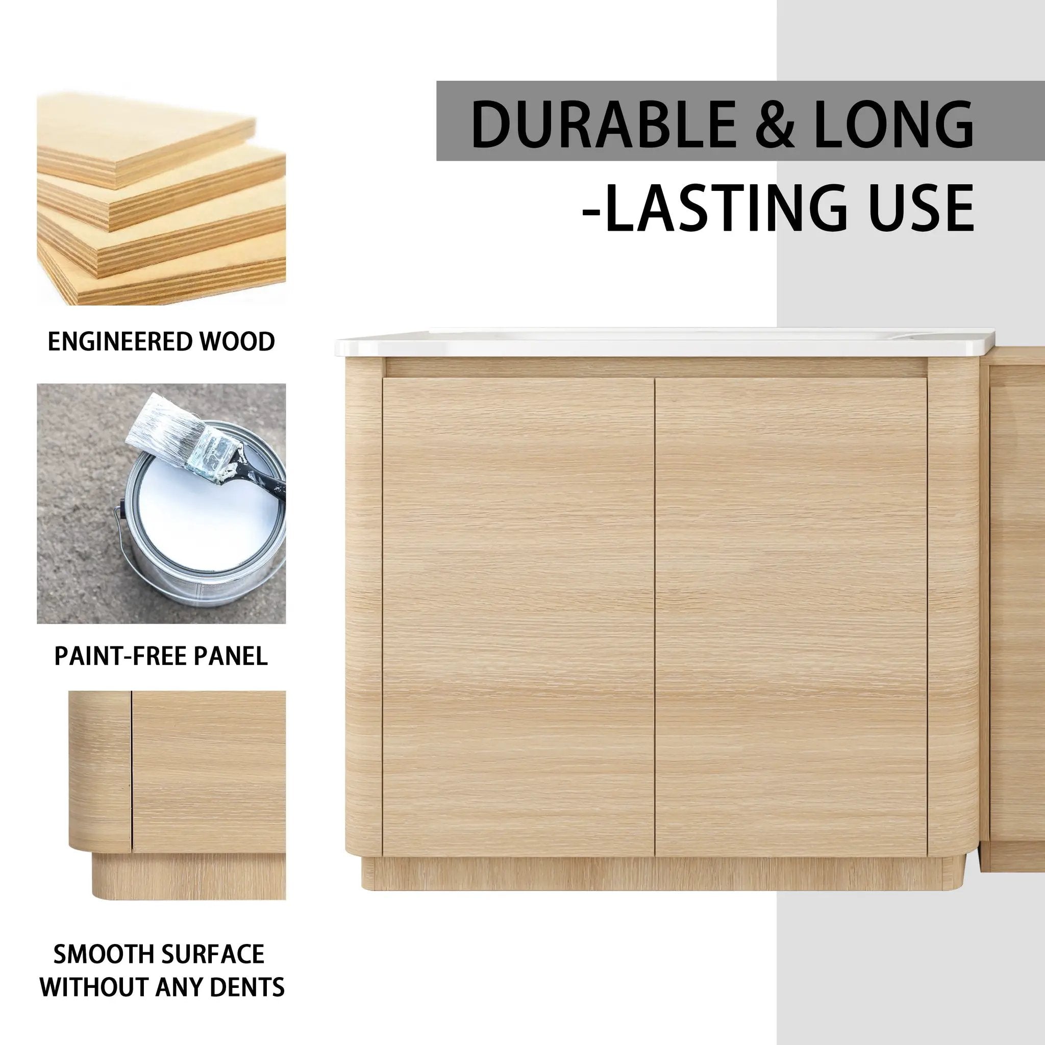 92'' Freestanding Bathroom Vanity by HouseOfZazla