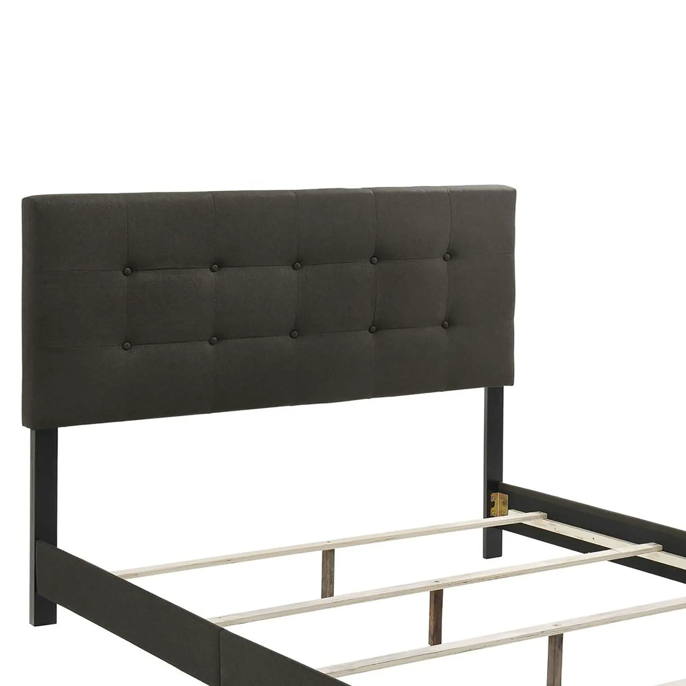 Tufted Panel Bed With Modern Upholstered Design by HouseOfZazla