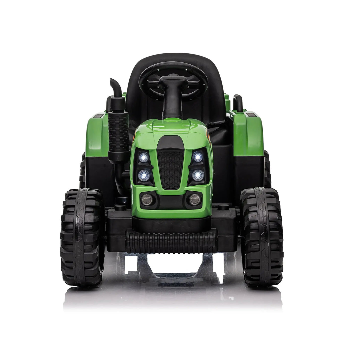 Ride On Tractor with Trailer, 24V Powered Electric Toy for Kids by HouseOfZazla