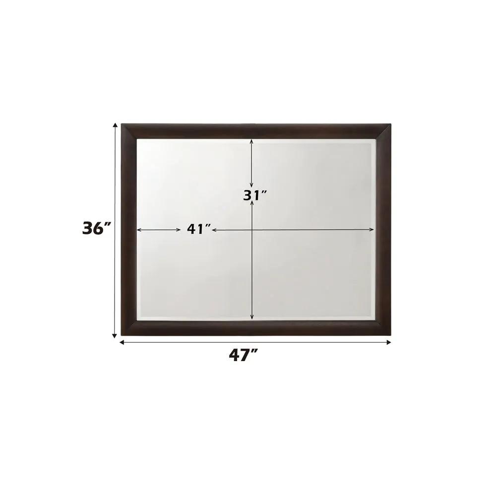 Tablita - Mirror - Dark Merlot by Unique Piece Furniture