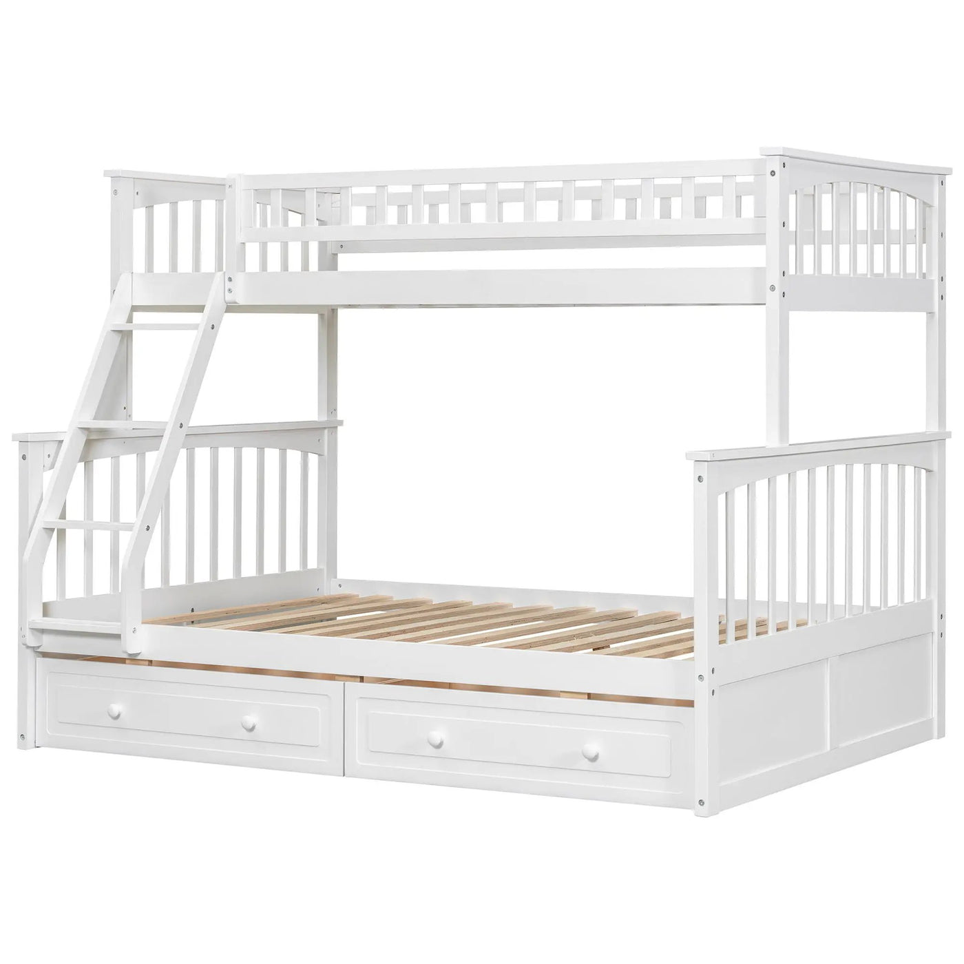Bunk Bed With Drawers, Convertible Storage Bed by Unique Piece Furniture