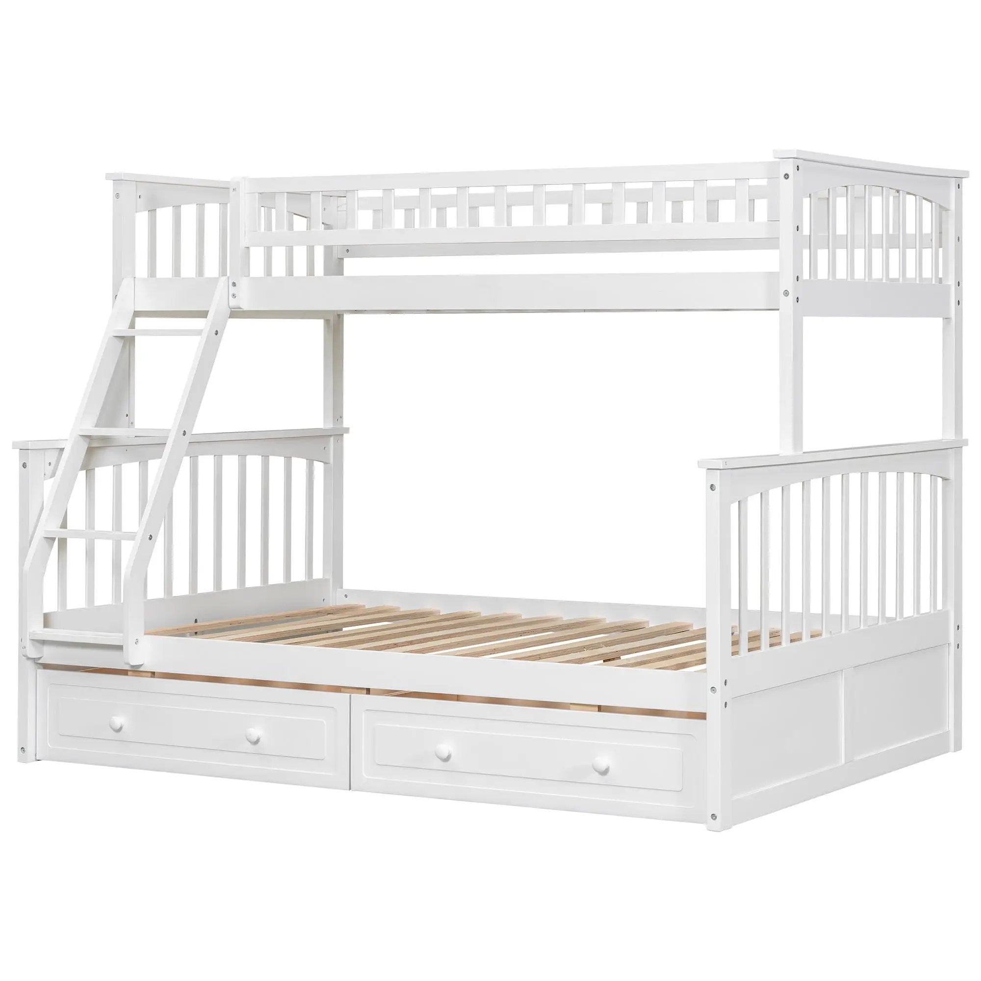 Bunk Bed With Drawers, Convertible Storage Bed by Unique Piece Furniture