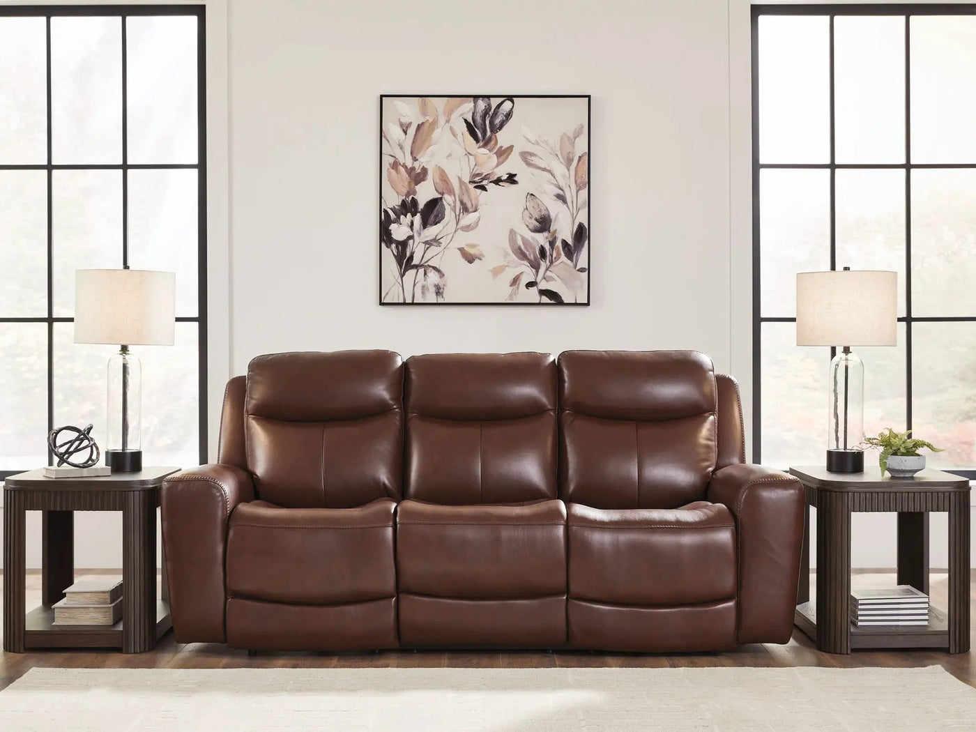 Bexhurst - Power Reclining Sofa With Adjustable Headrest by Unique Piece Furniture
