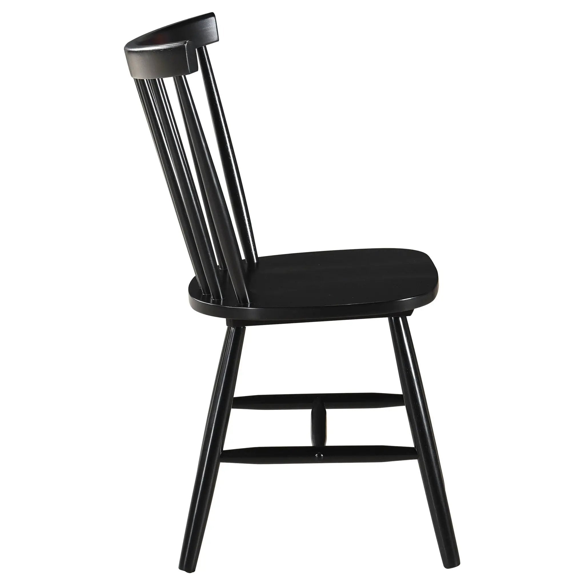 Hayward - Dining Side (Set of 2) - Black by HouseOfZazla