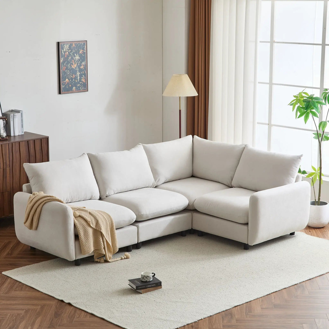 Modular Free Combination Sectional Sofa Couch by HouseOfZazla