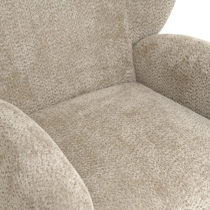 Nordic Chenille Fabric Multifunctional Chair by HouseOfZazla