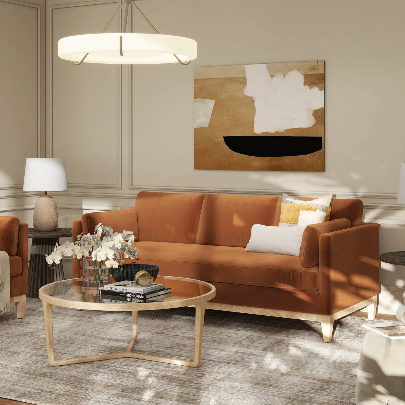 Knox - Modern Farmhouse Sofa by HouseOfZazla