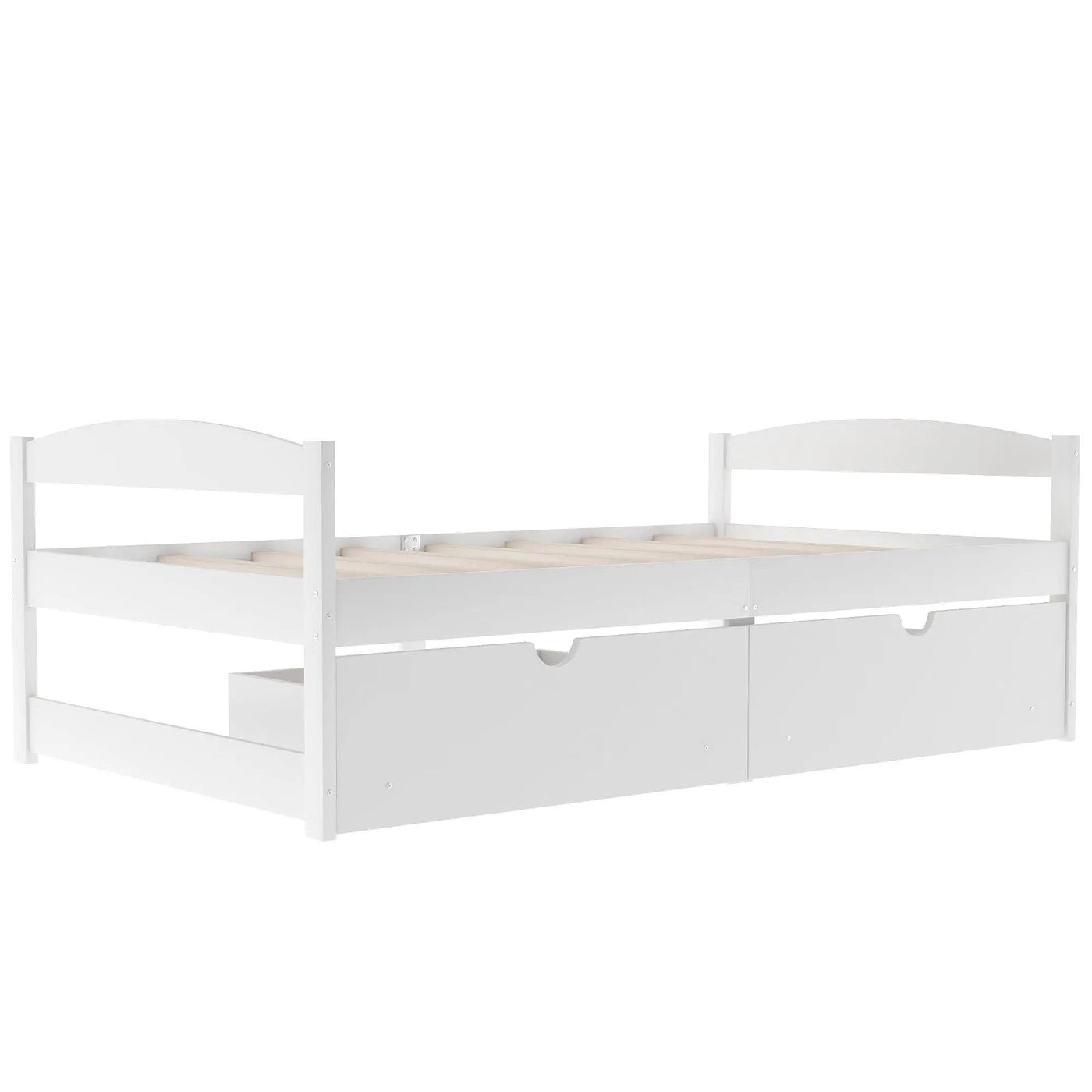 Platform Bed With 2 Drawers by HouseOfZazla