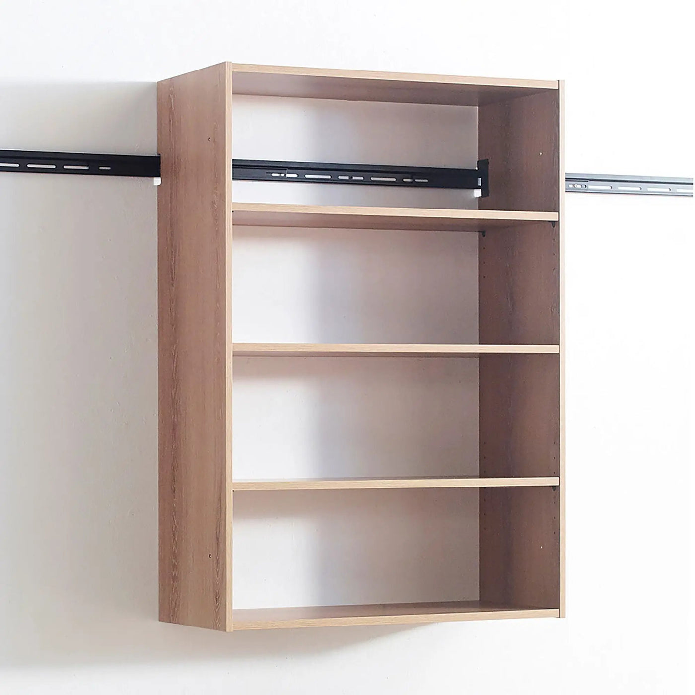 Devi - Wall Mounted Wood Closet System With Modular Units by HouseOfZazla