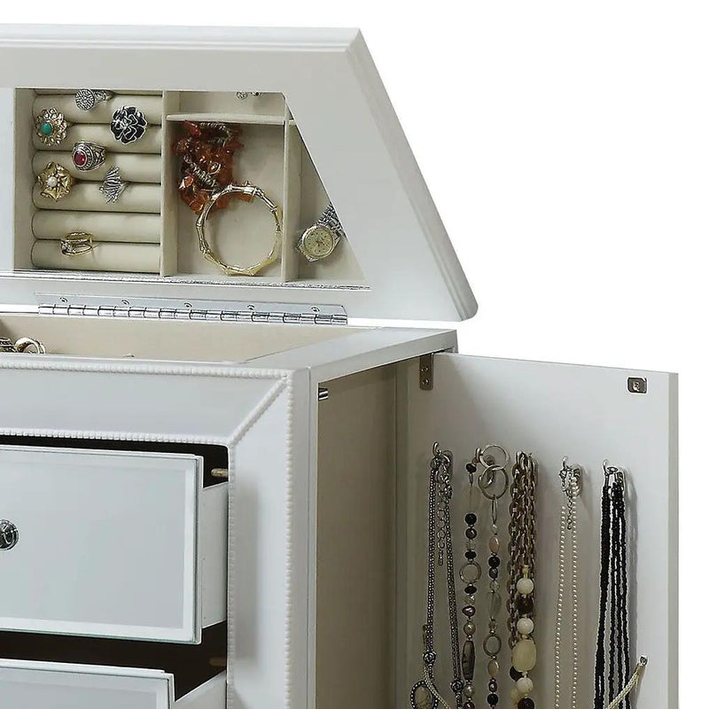 Talor - Jewelry Armoire - White by Unique Piece Furniture