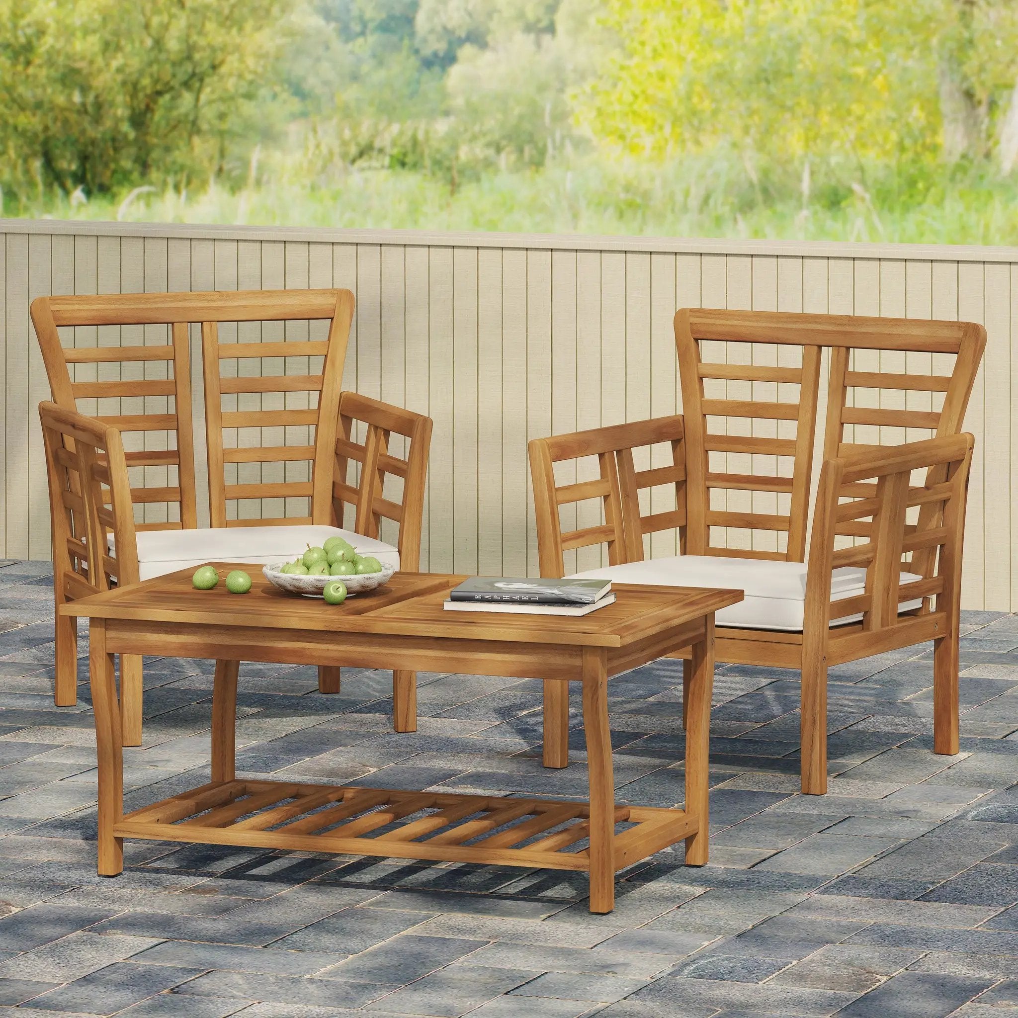 Caydon 2 Club Chairs + Table by HouseOfZazla
