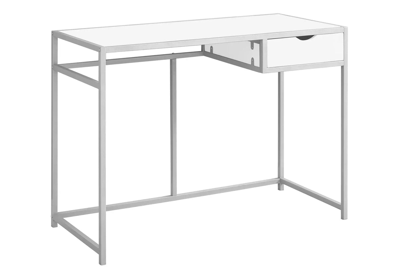 Computer Desk for Home Office, Laptop, 1 Storage Drawer, Contemporary & Modern by HouseOfZazla