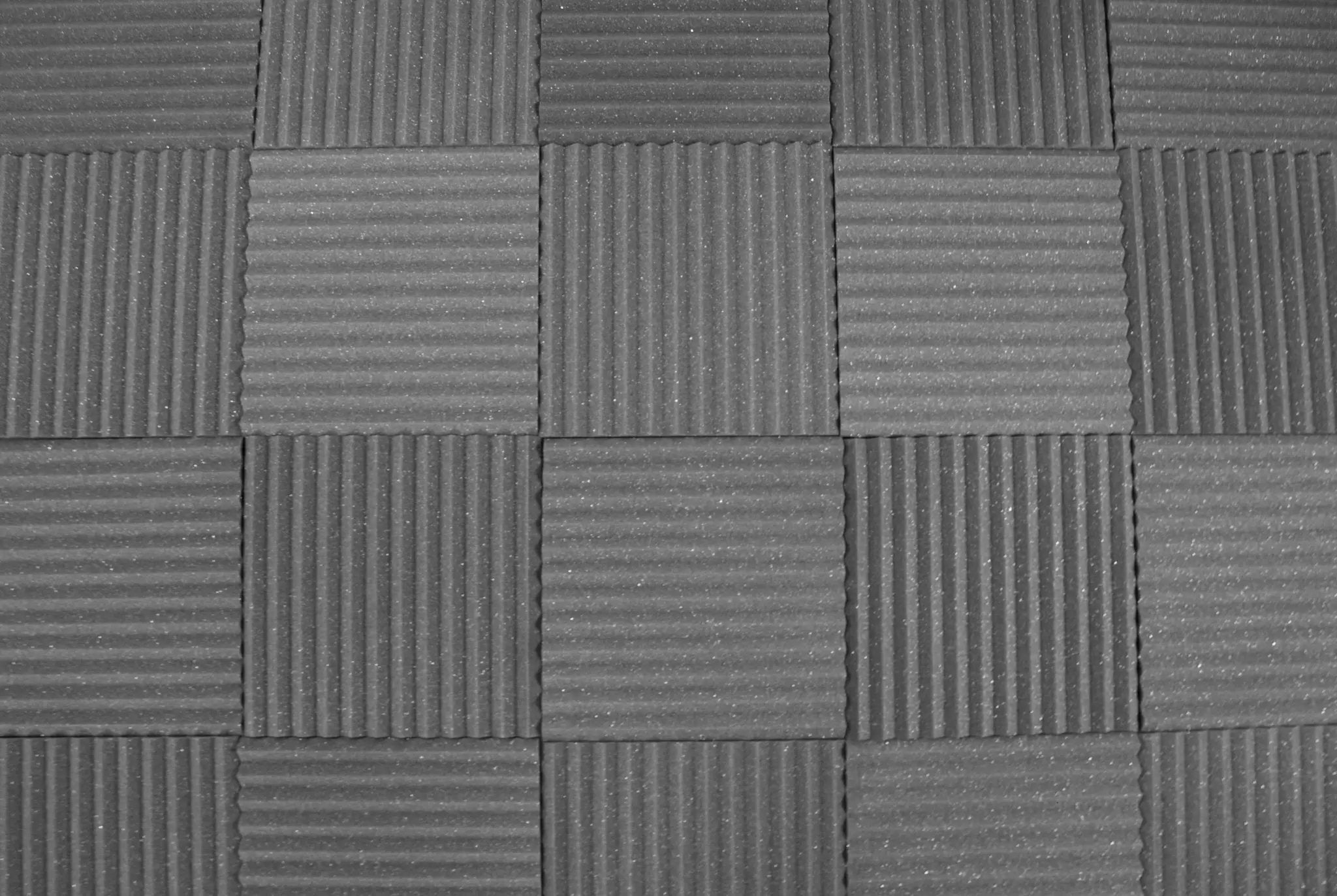 1 Inch Acoustic Foam Wedge Style Panels - 13 Color Options by SoundAssured