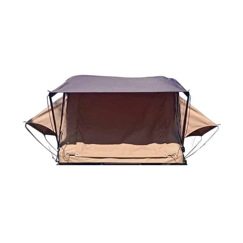 Trailora Summit Soft-Shell Aluminum Rooftop Tent With Ladder, LED Light Strip, And Memory Foam Mattress [2-3 Person] (SAK26814) by SAKSBY WHOLESALE