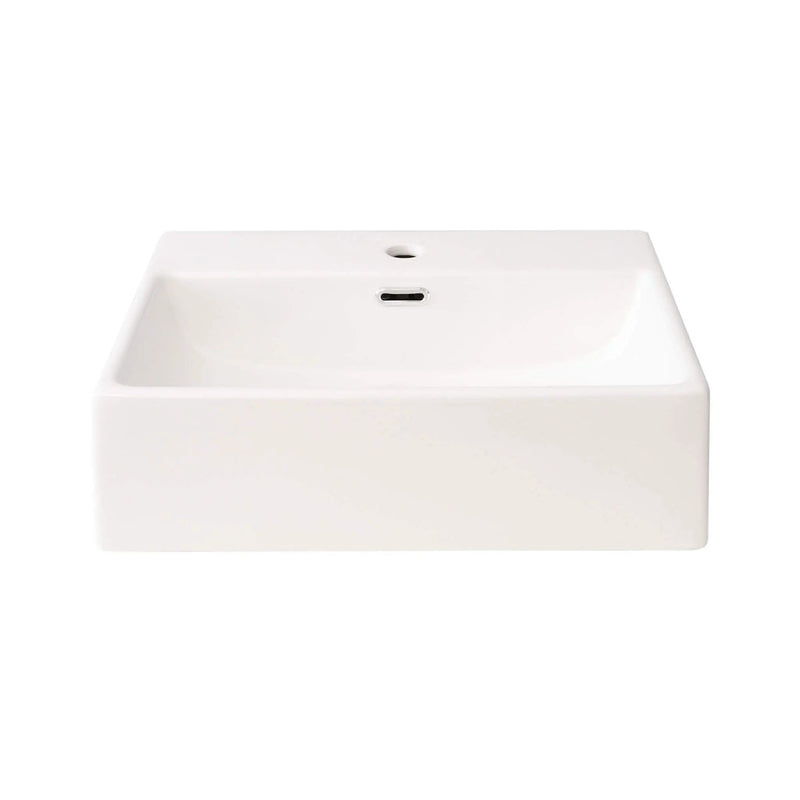 Nuvia 20-Inch Modern Bathroom Vanity With Ceramic Sink And Storage Cabinet (SAK83047) by SAKSBY WHOLESALE