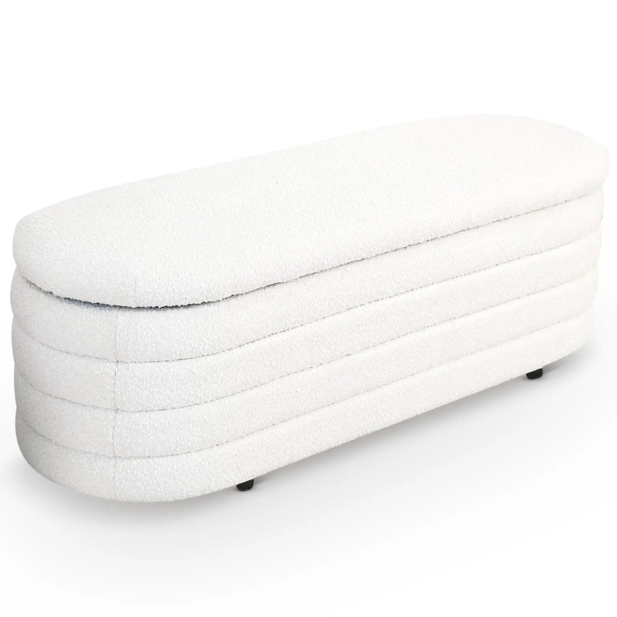 Cabana - Bench With Storage - Ivory by HouseOfZazla