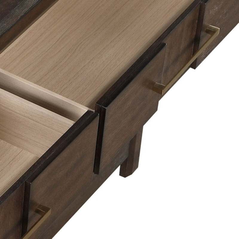 Kenzo - 6 Drawer Dresser - Walnut