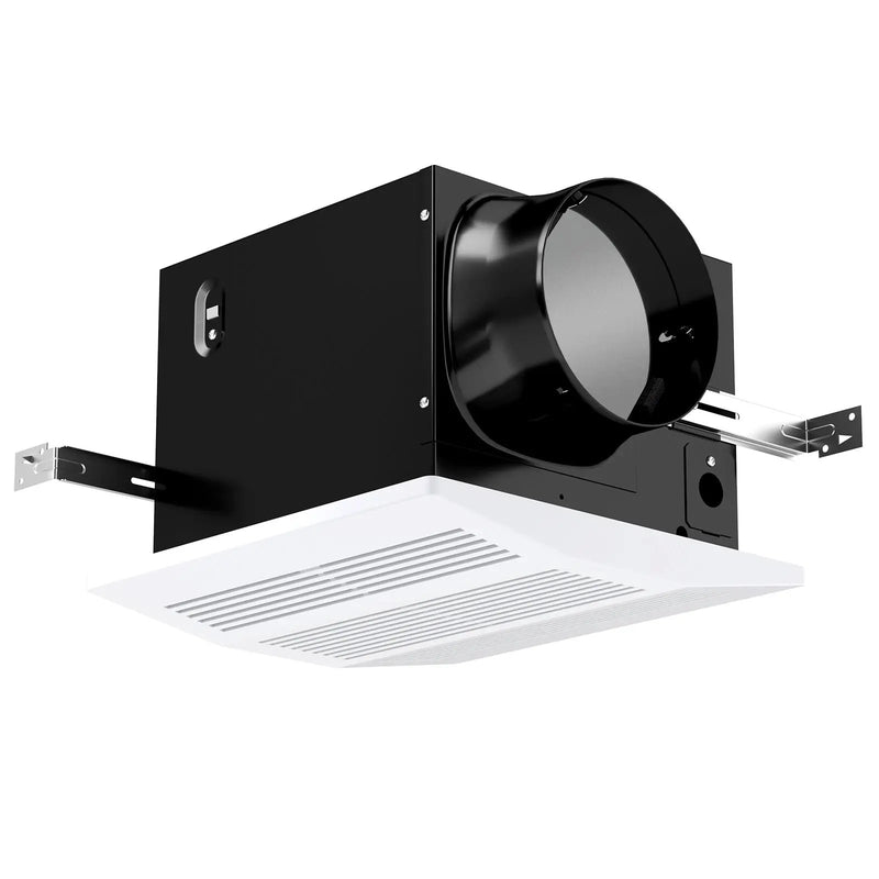 200 CFM Bathroom Exhaust Fan with Metal Housing and 6 Inches Duct for 200 Sq.Ft by DirectDeals