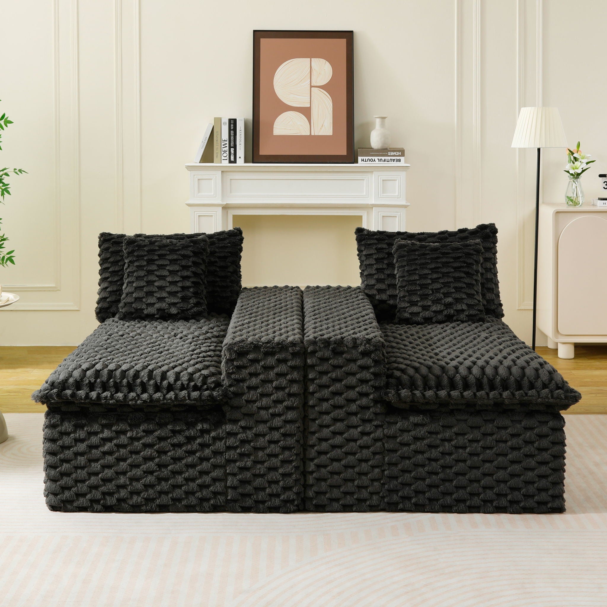 Multifunctional Sofa, Side-By-Side Or Facing Each Other by HouseOfZazla