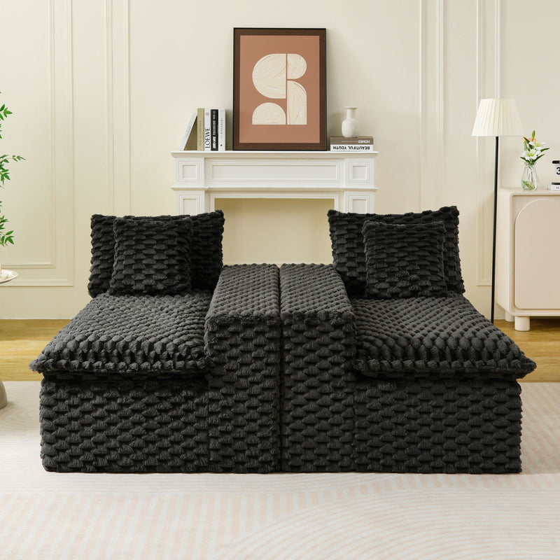 Multifunctional Sofa, Side-By-Side Or Facing Each Other by HouseOfZazla