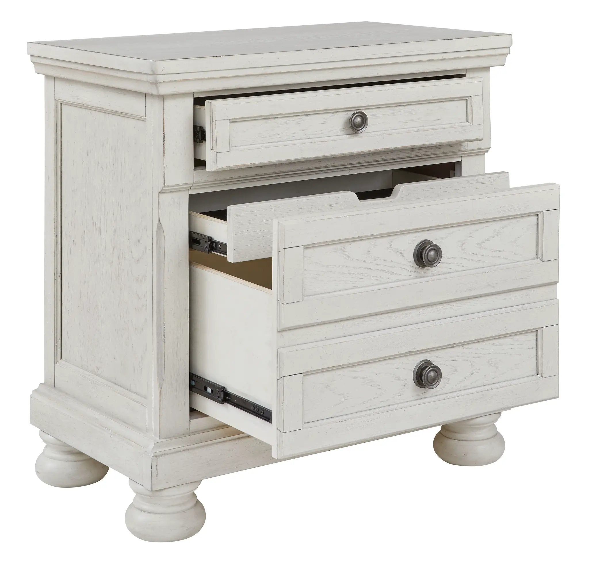Robbinsdale - Two Drawer Night Stand - Antique White by Unique Piece Furniture