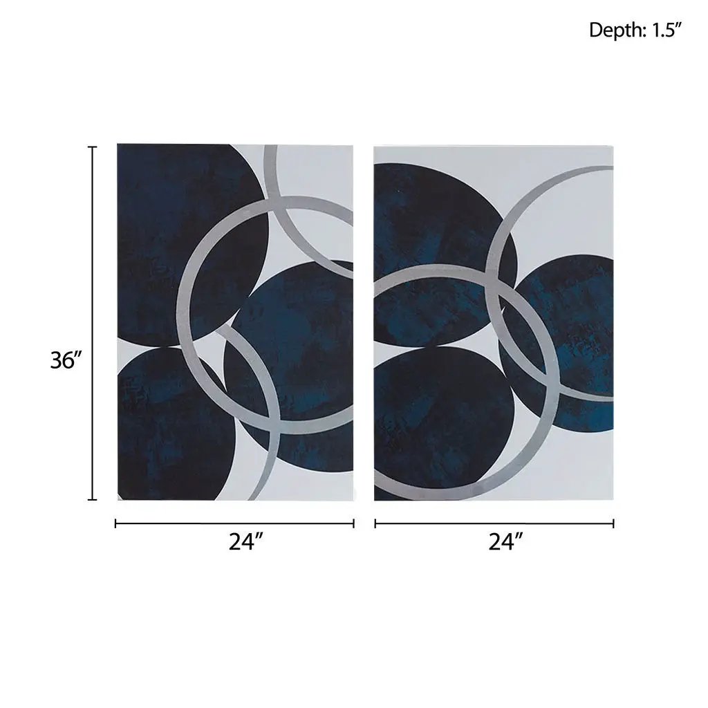 The Orbis Argentum Diptych — From the Celestiale Contempo™ Collection by HouseOfZazla