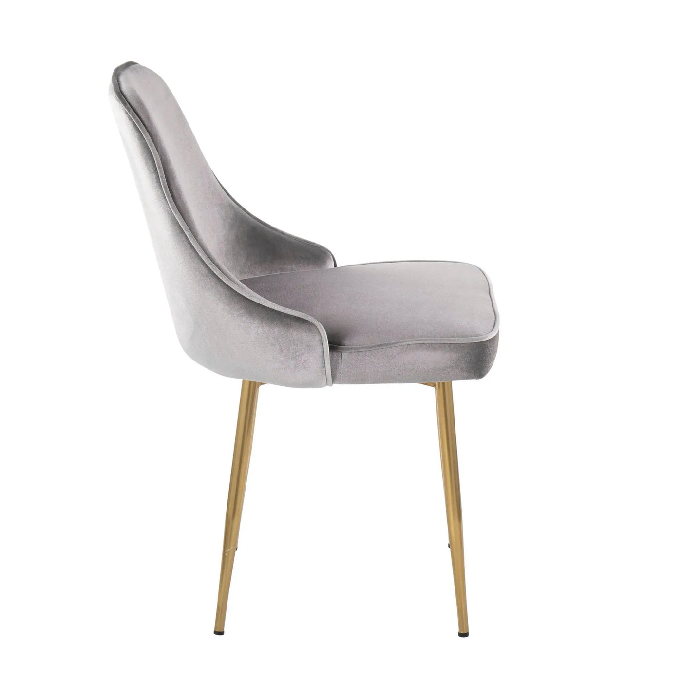 Marcel - Contemporary / Glam Dining Chair (Set of 2) by HouseOfZazla