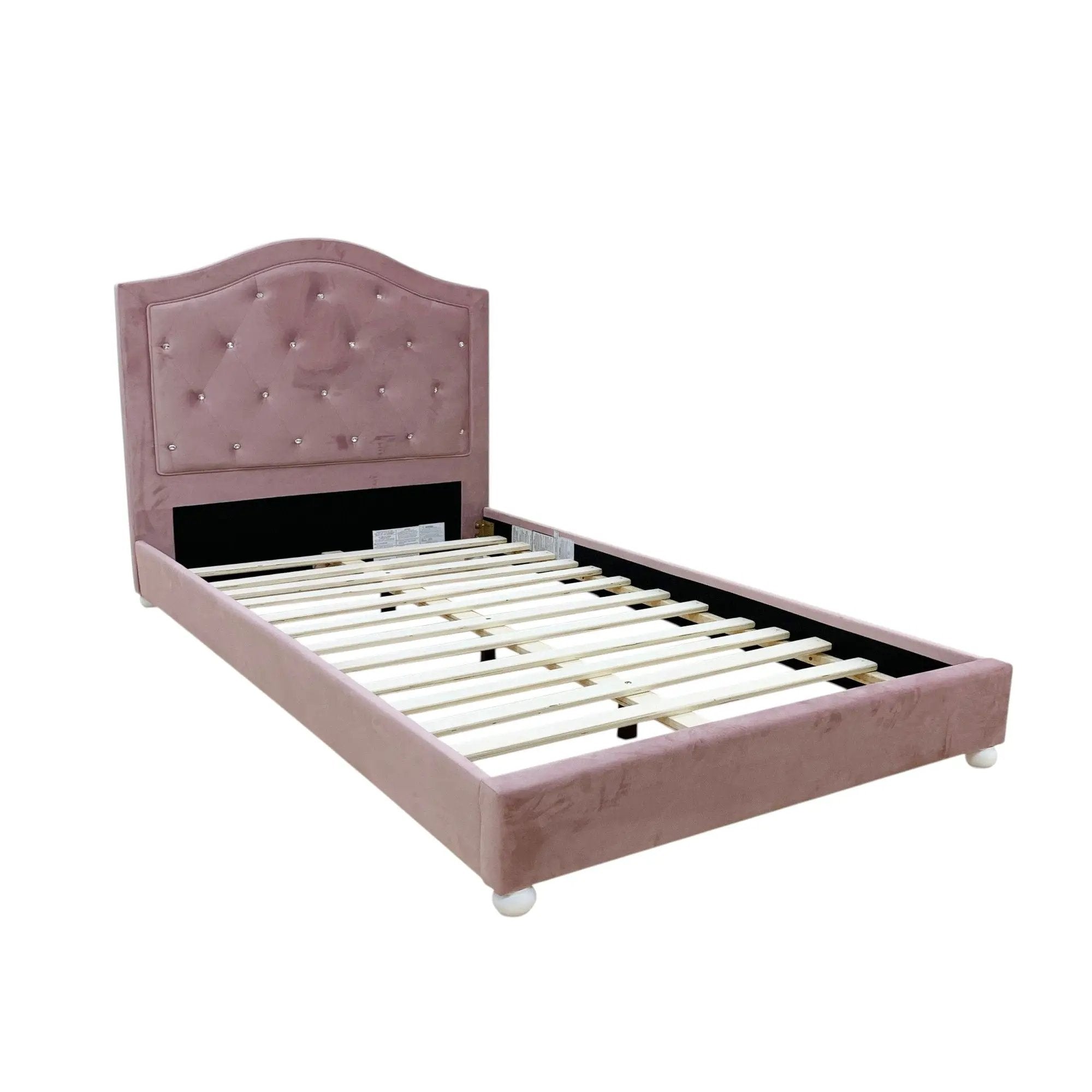 Reggie - Twin Bed - Pink by Unique Piece Furniture
