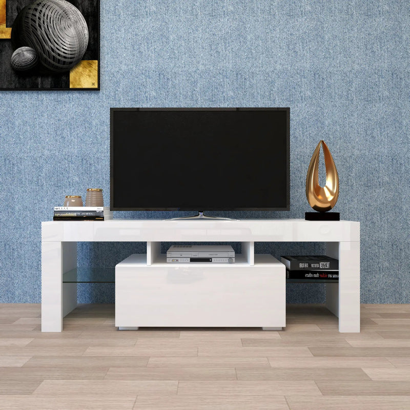 Entertainment TV Stand with LED Light by HouseOfZazla