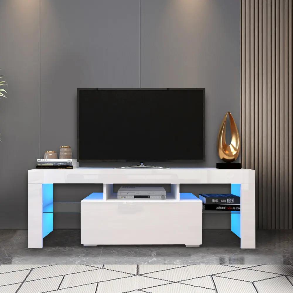 Entertainment TV Stand with LED Light by HouseOfZazla