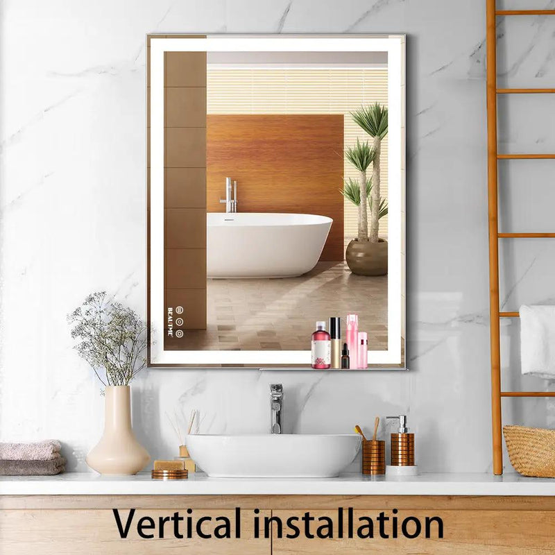 30x36 Inch LED Bathroom Vanity Mirror by HouseOfZazla